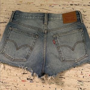 Levi denim shorts